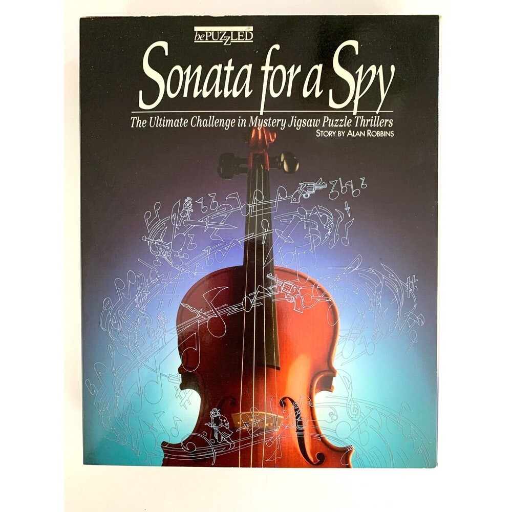Be Puzzled Sonata for a Spy Mystery Jigsaw Puzzle 1000 Pieces